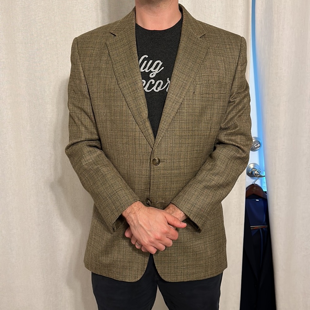 Houndstooth Jos. A Bank jacket